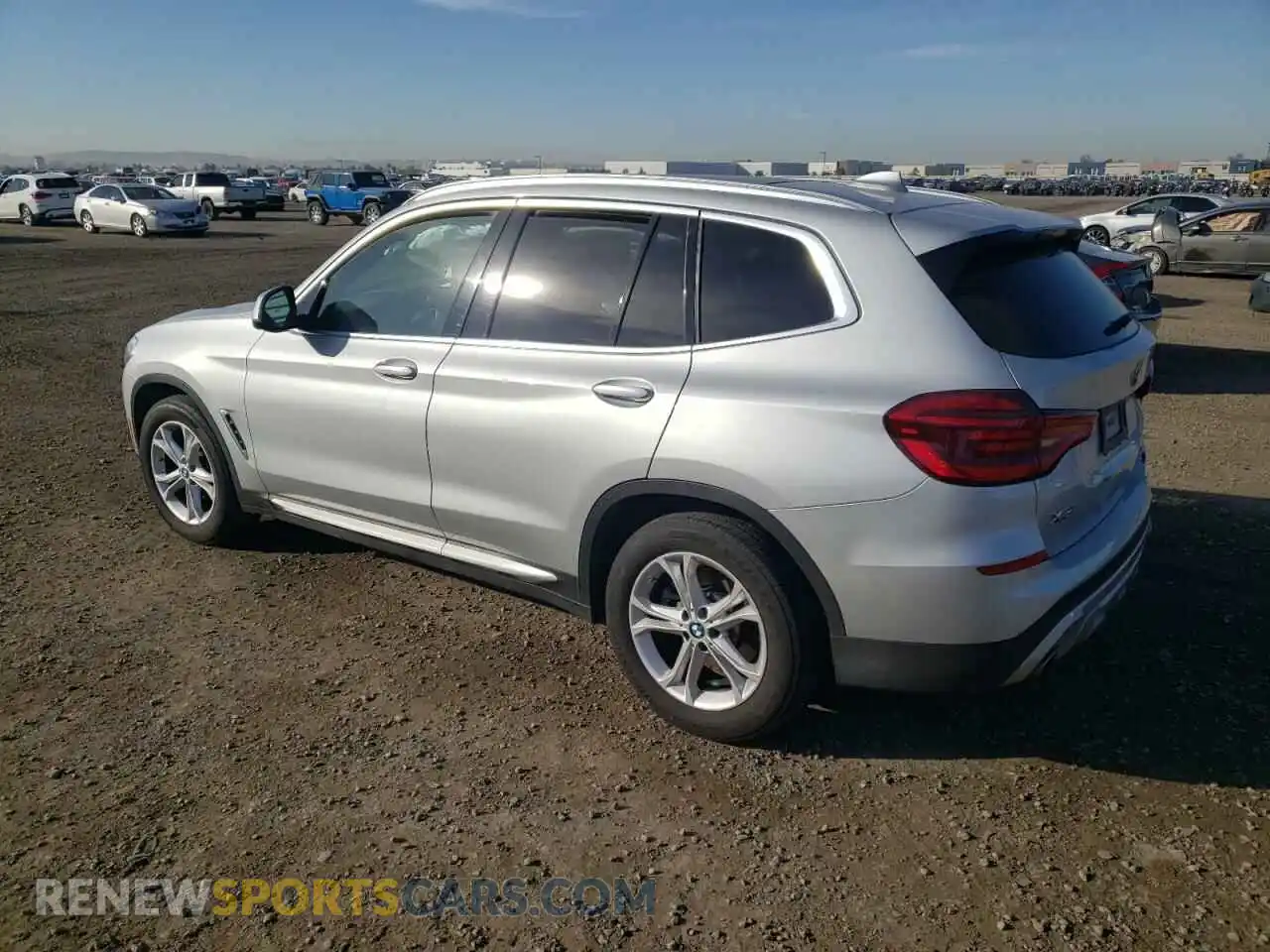 2 Photograph of a damaged car 5UXTY5C0XM9G91233 BMW X3 2021