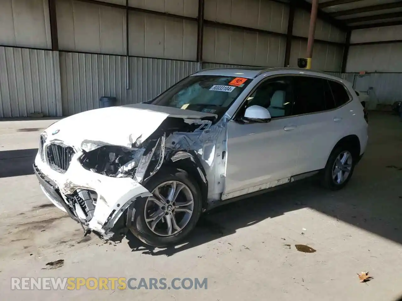 1 Photograph of a damaged car 5UXTY5C0XM9H02716 BMW X3 2021