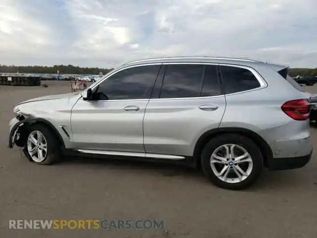 2 Photograph of a damaged car 5UXTY5C0XM9H30211 BMW X3 2021
