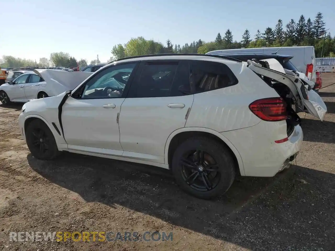 2 Photograph of a damaged car 5UXTY5C0XM9H30371 BMW X3 2021