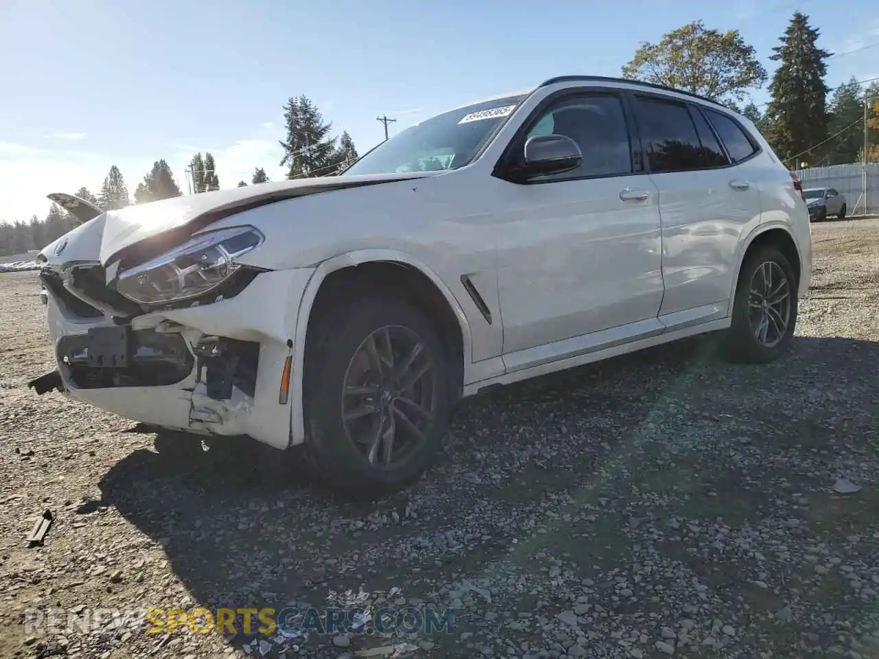 1 Photograph of a damaged car 5UXTY9C02M9F33671 BMW X3 2021