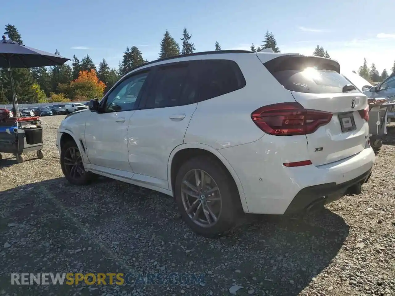 2 Photograph of a damaged car 5UXTY9C02M9F33671 BMW X3 2021