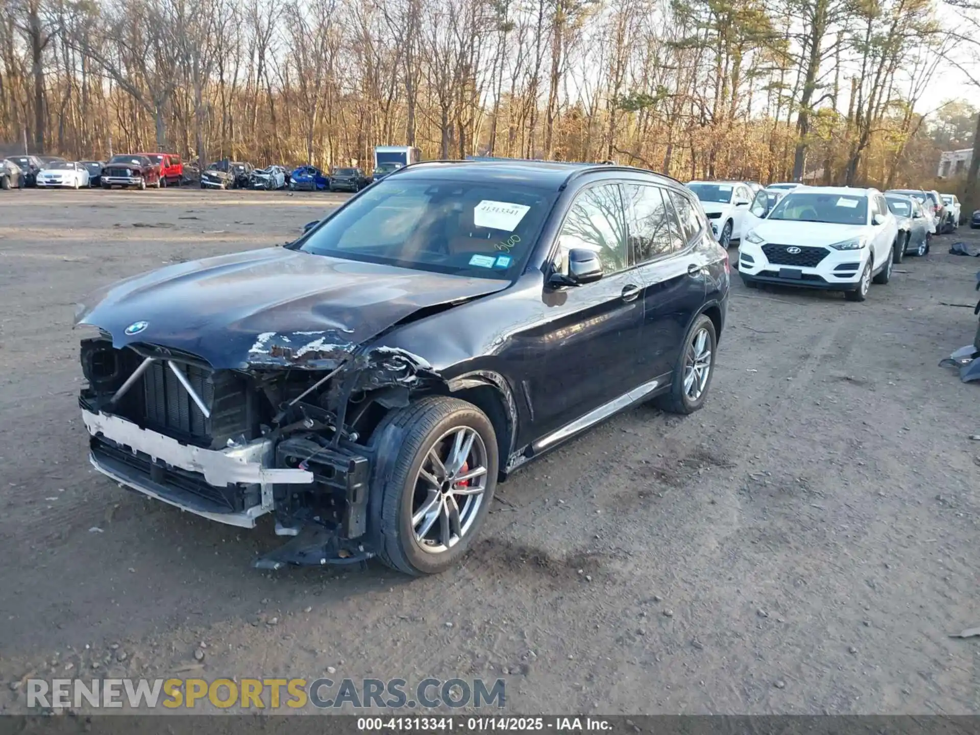2 Photograph of a damaged car 5UXTY9C02M9H28749 BMW X3 2021