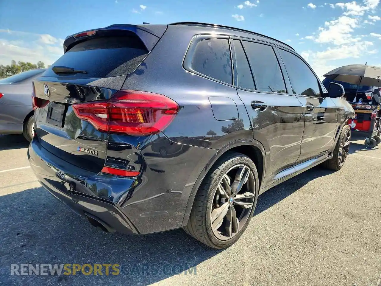 3 Photograph of a damaged car 5UXTY9C03M9F55596 BMW X3 2021