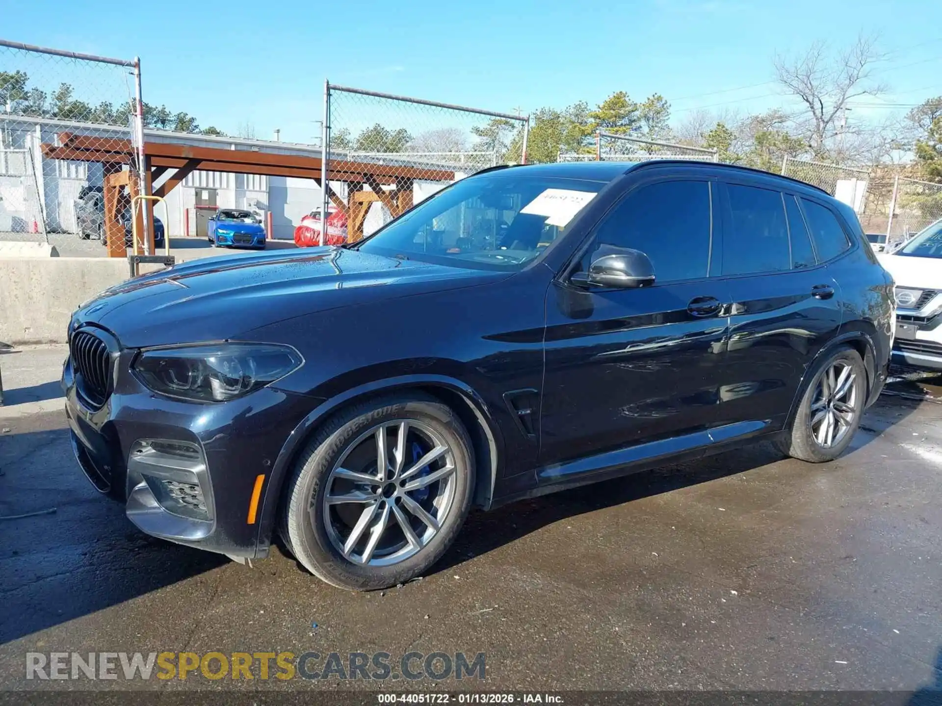 2 Photograph of a damaged car 5UXTY9C04M9E11197 BMW X3 2021