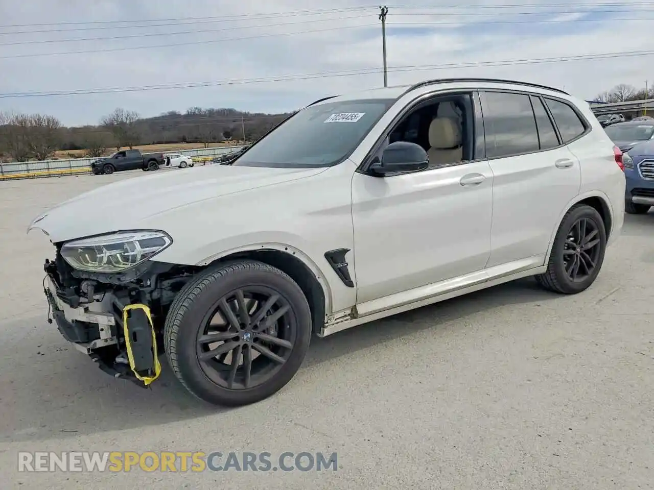 1 Photograph of a damaged car 5UXTY9C04M9F57972 BMW X3 2021