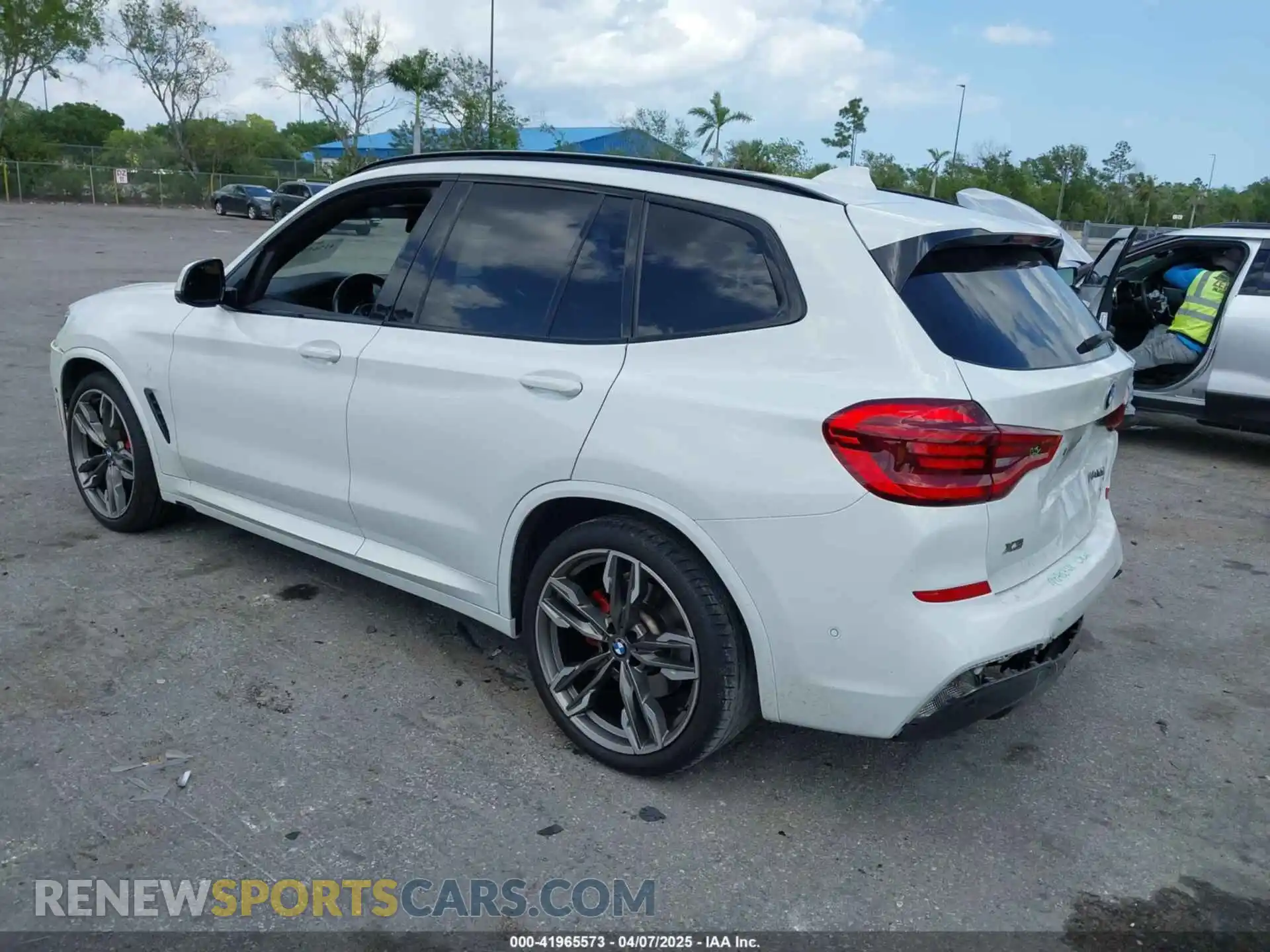 3 Photograph of a damaged car 5UXTY9C04M9G46876 BMW X3 2021