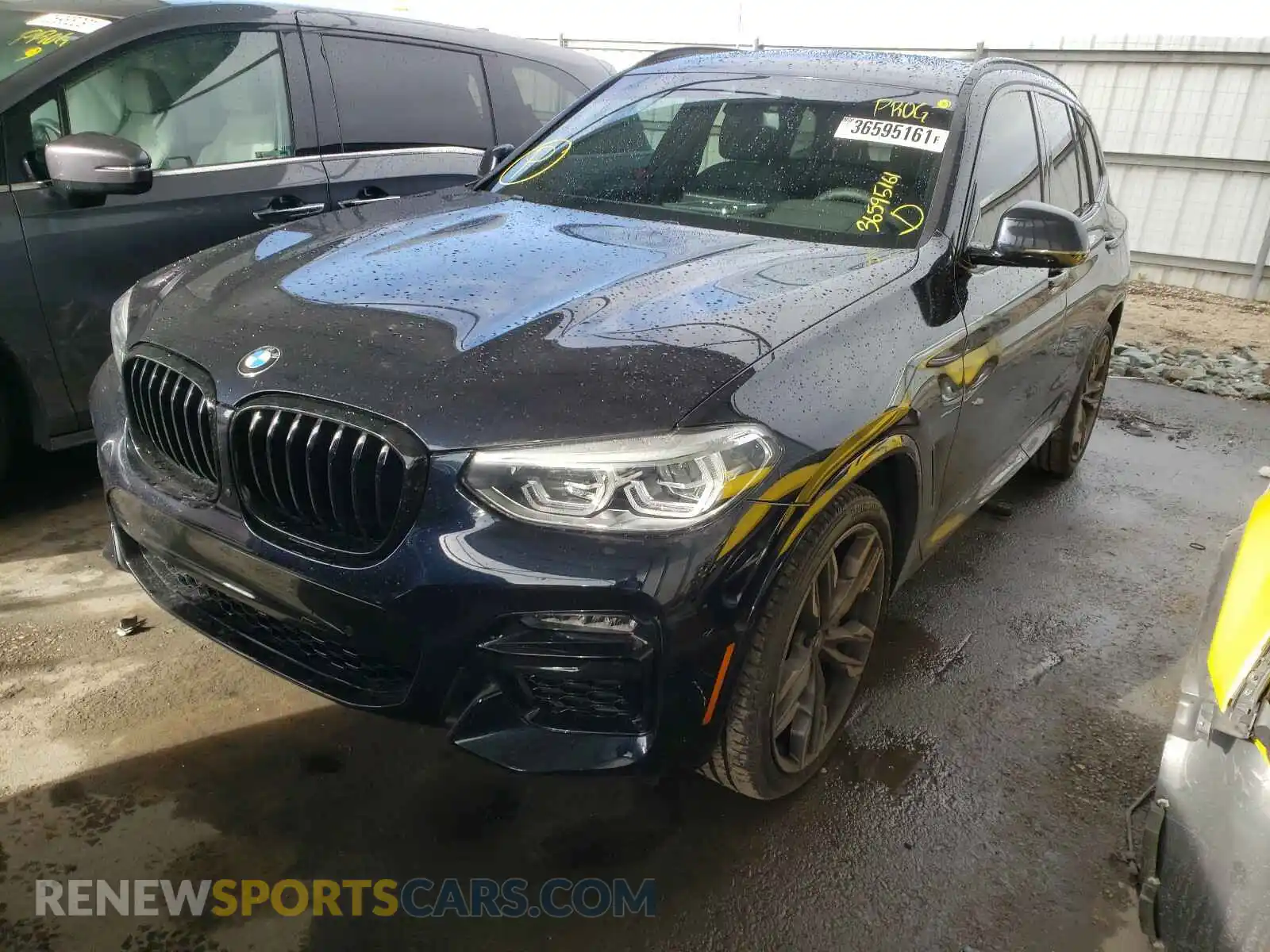 2 Photograph of a damaged car 5UXTY9C05M9E20653 BMW X3 2021