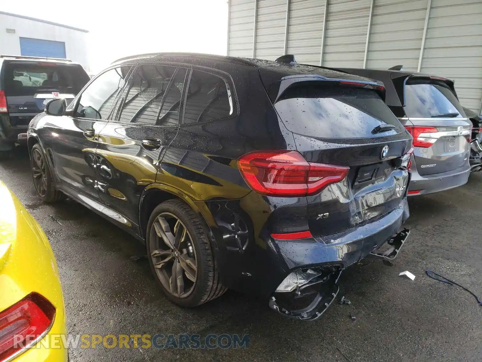 3 Photograph of a damaged car 5UXTY9C05M9E20653 BMW X3 2021