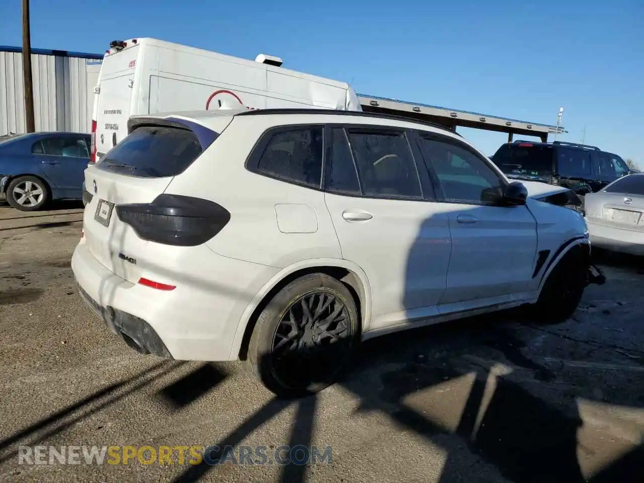 3 fotografías del automóvil dañado 5UXTY9C05M9F39805 BMW X3 2021