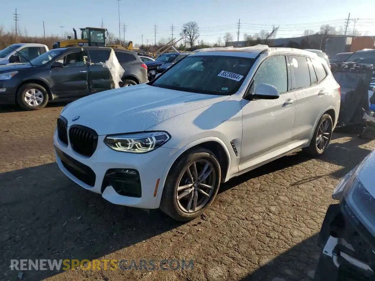1 Фотография поврежденного автомобиля 5UXTY9C06M9D84469 BMW X3 2021
