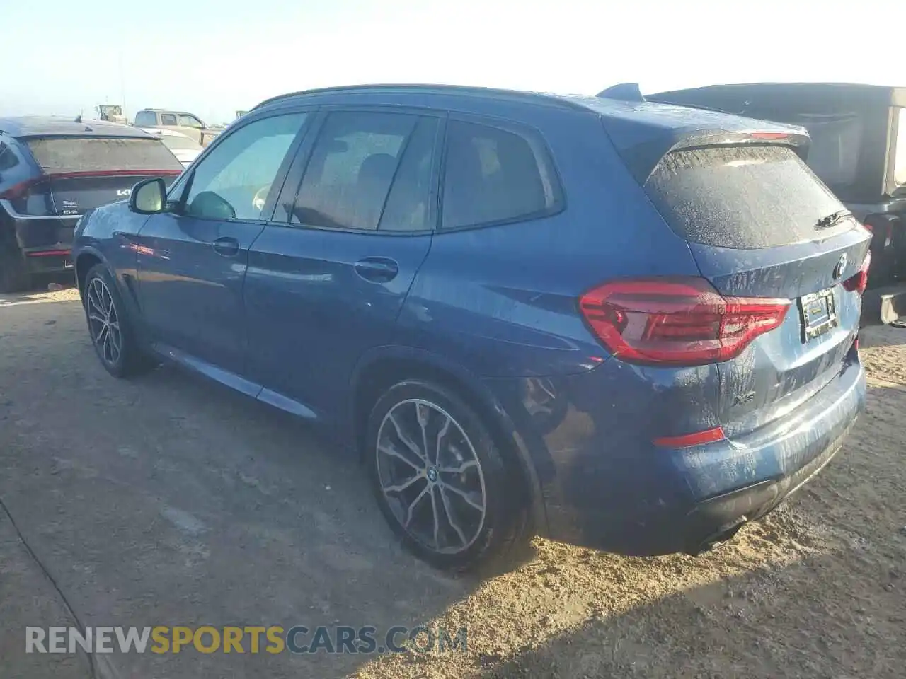 2 Photograph of a damaged car 5UXTY9C06M9G84478 BMW X3 2021