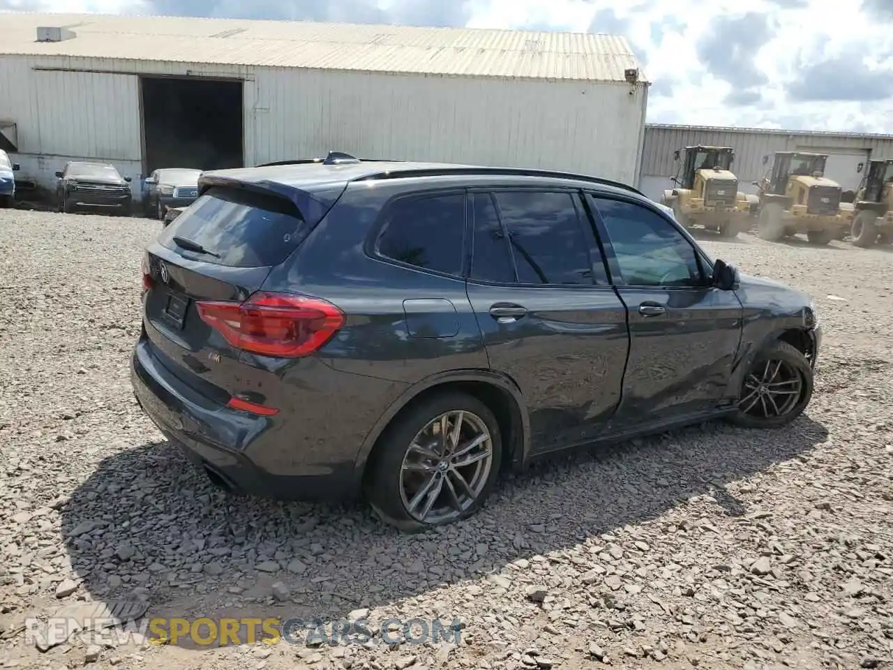 3 Photograph of a damaged car 5UXTY9C07M9G10017 BMW X3 2021