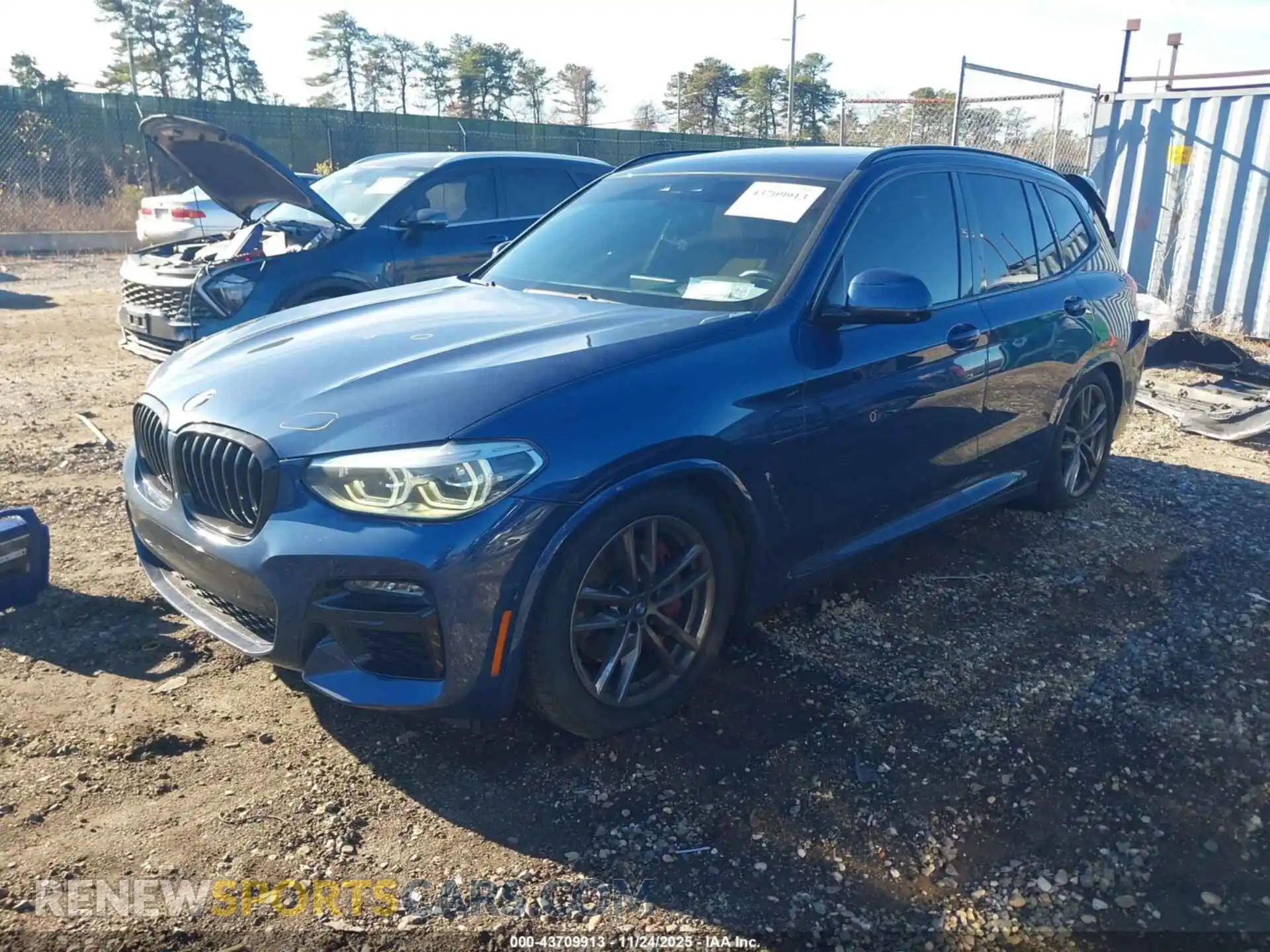 2 Photograph of a damaged car 5UXTY9C07M9G30896 BMW X3 2021