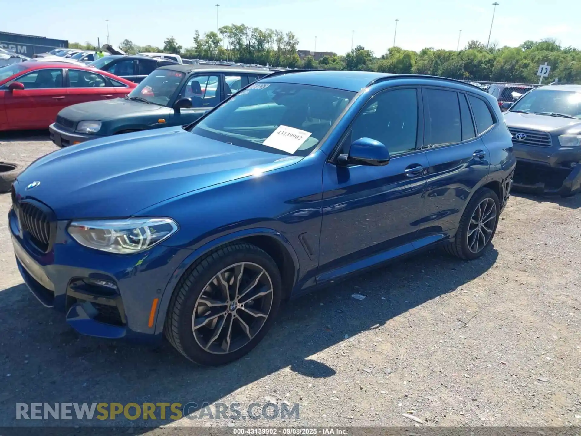 2 Photograph of a damaged car 5UXTY9C08M9E50357 BMW X3 2021