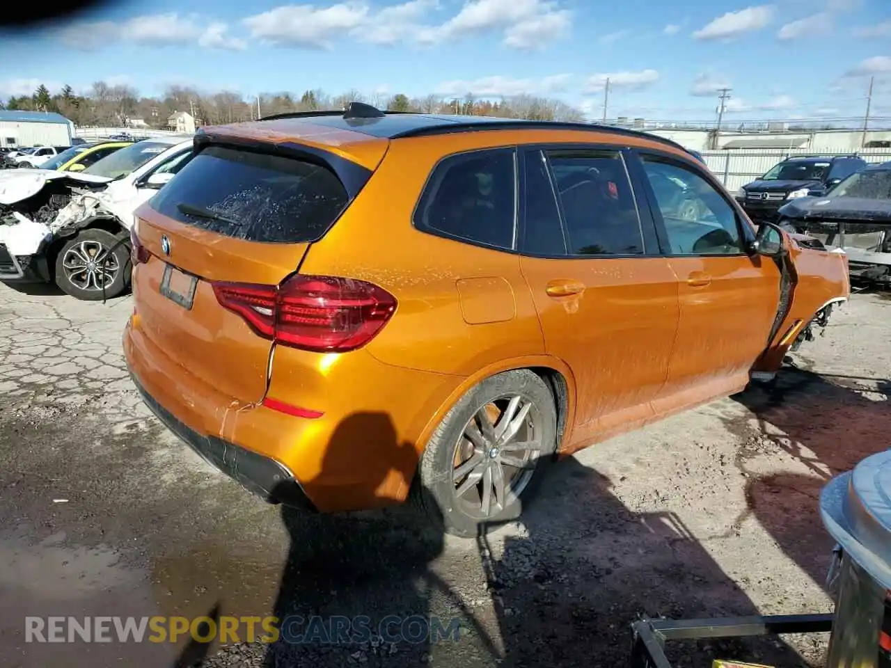 3 Photograph of a damaged car 5UXTY9C09M9E48780 BMW X3 2021