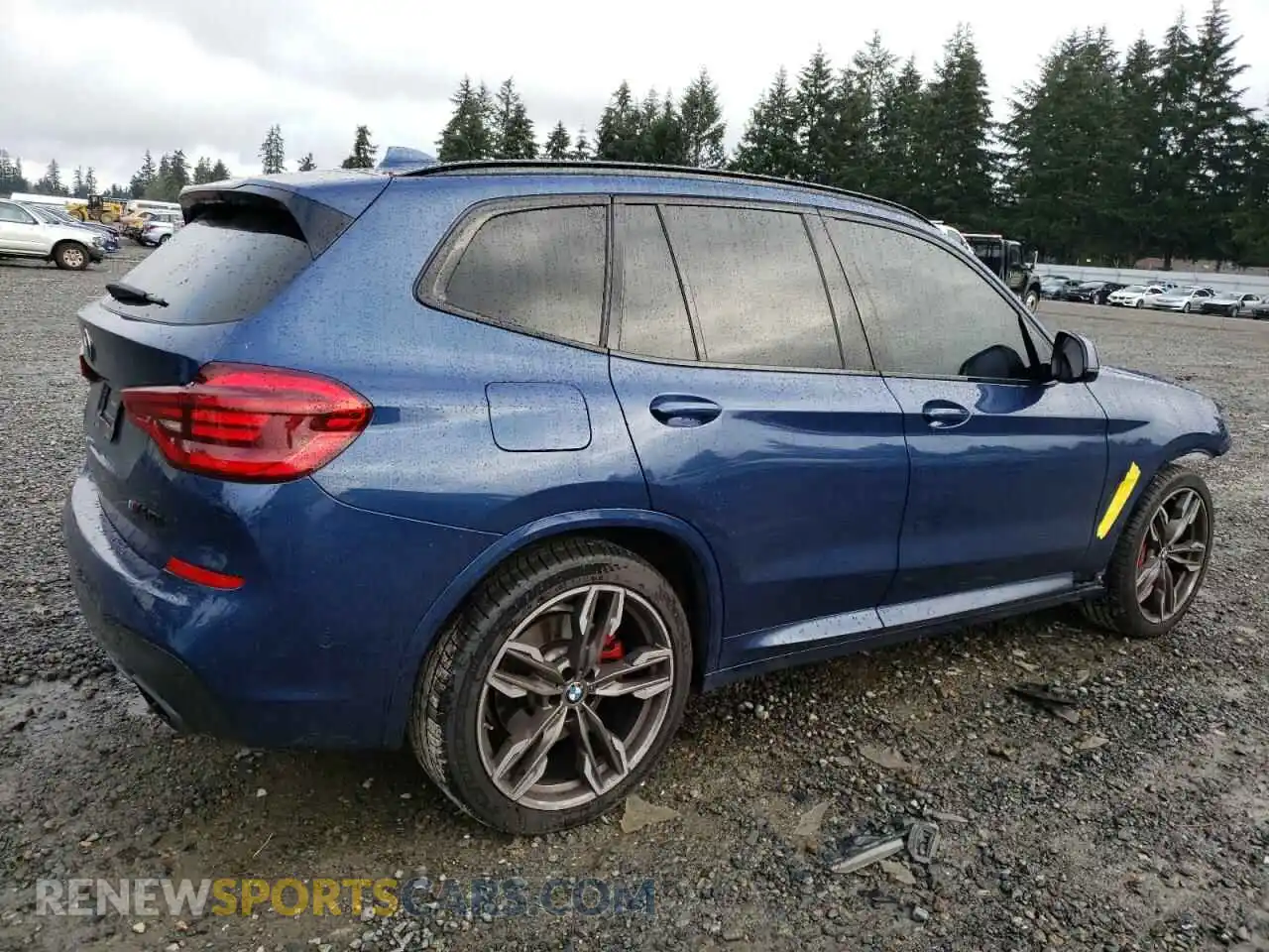 3 Photograph of a damaged car 5UXTY9C09M9F05513 BMW X3 2021