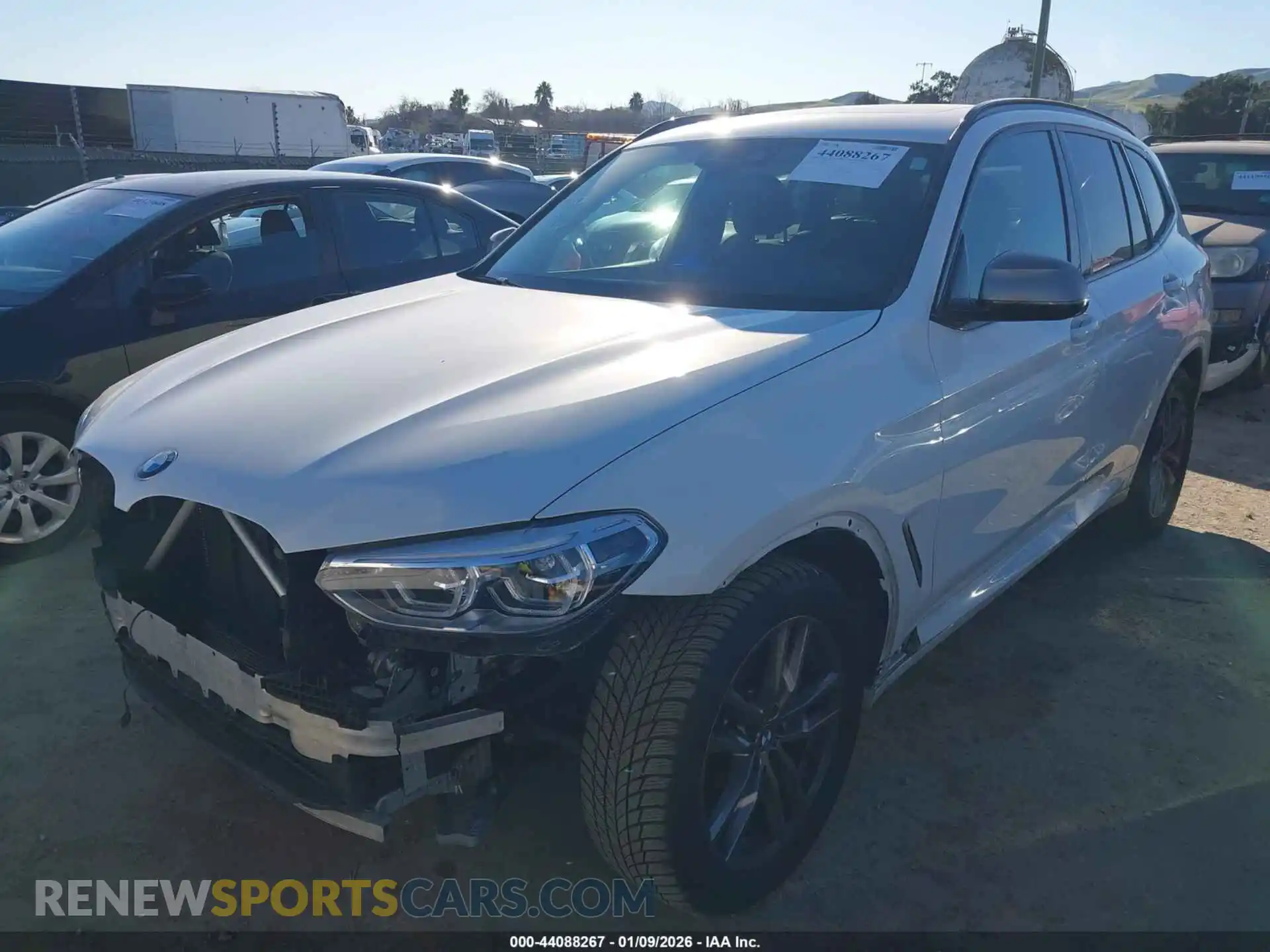 2 Photograph of a damaged car 5UXTY9C0XM9E91279 BMW X3 2021