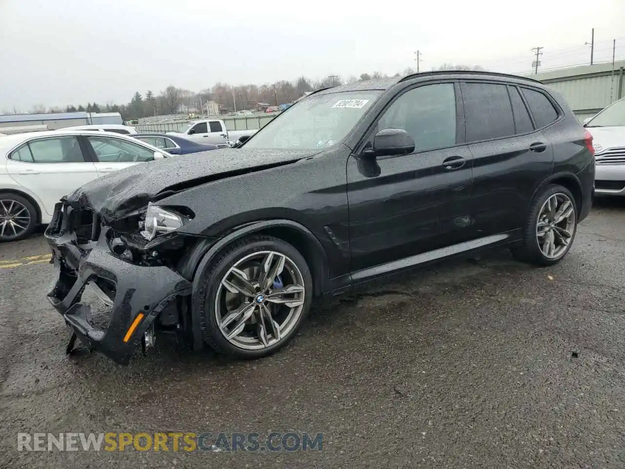 1 Photograph of a damaged car 5UXTY9C0XM9F93200 BMW X3 2021