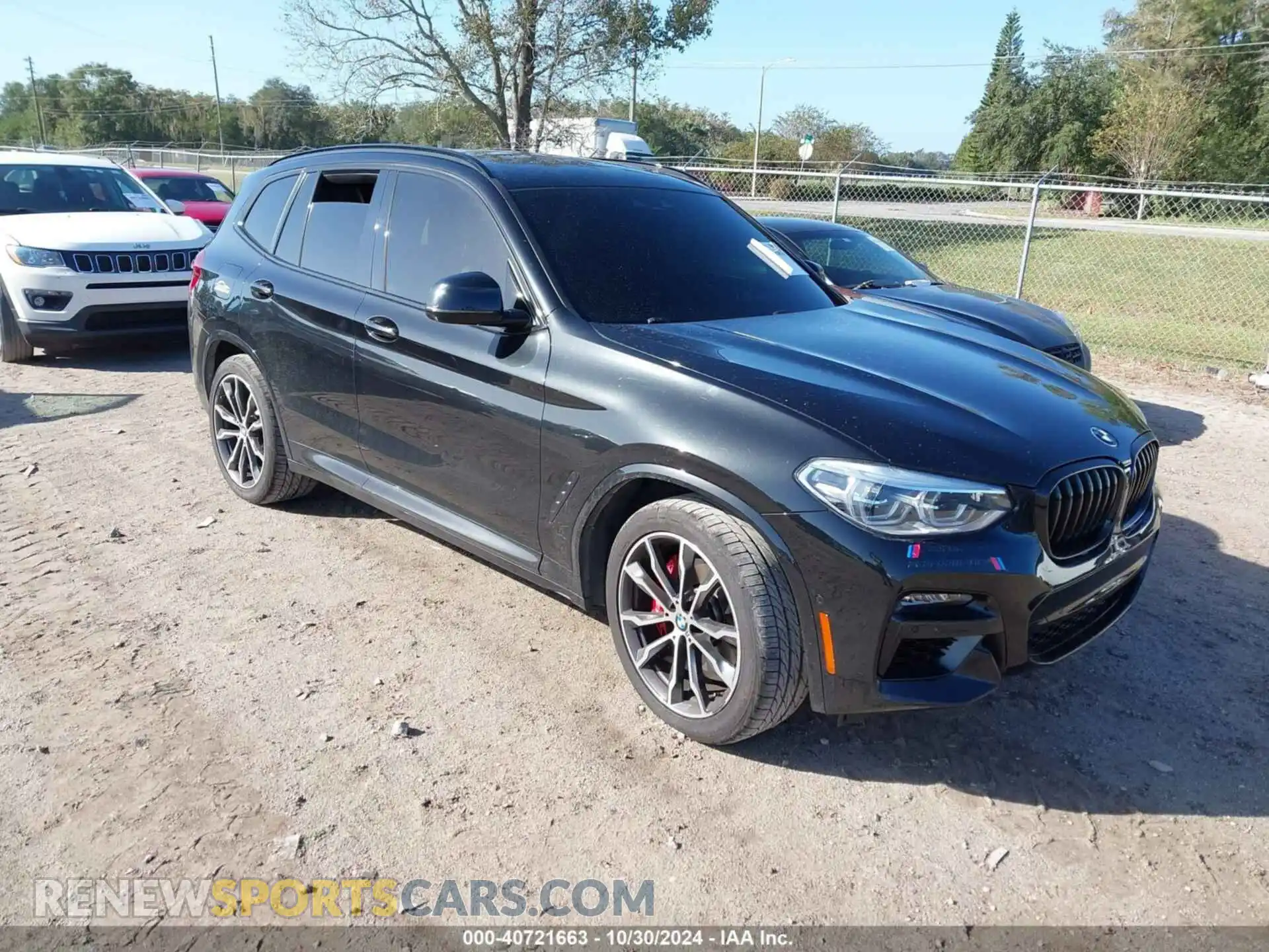 1 fotografías del automóvil dañado 5UXTY9C0XM9H12718 BMW X3 2021
