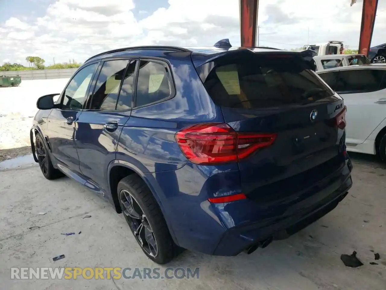 3 fotografías del automóvil dañado 5YMTS0C03M9H77707 BMW X3 2021