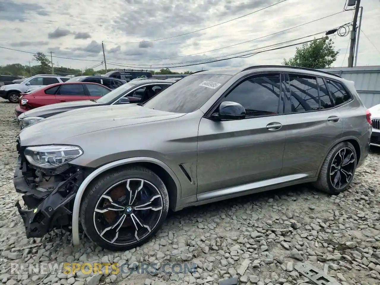 1 Photograph of a damaged car 5YMTS0C04M9F07868 BMW X3 2021