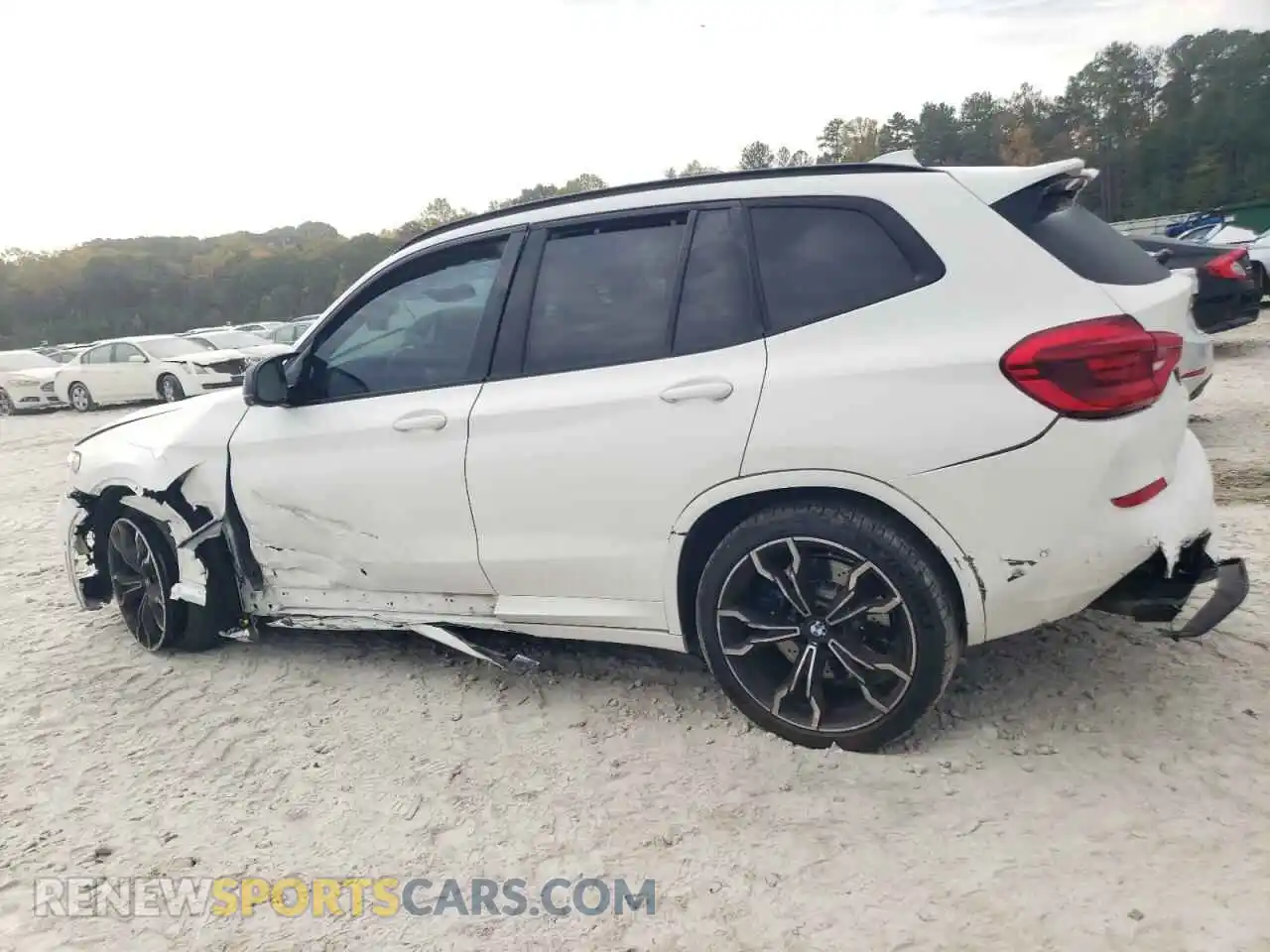 2 Photograph of a damaged car 5YMTS0C04M9G57284 BMW X3 2021