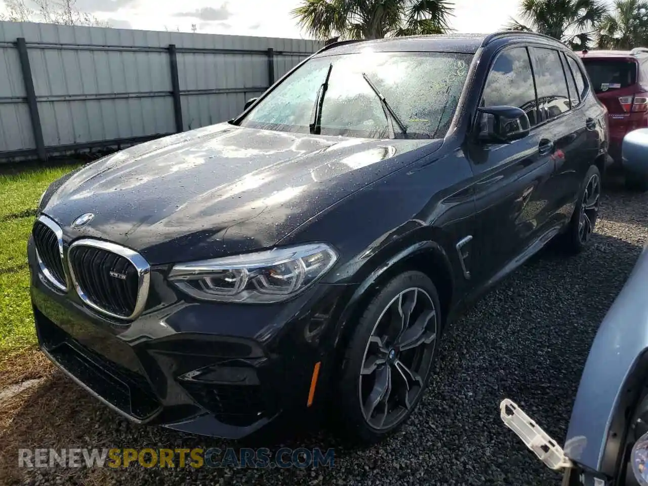 1 Photograph of a damaged car 5YMTS0C05M9G83814 BMW X3 2021
