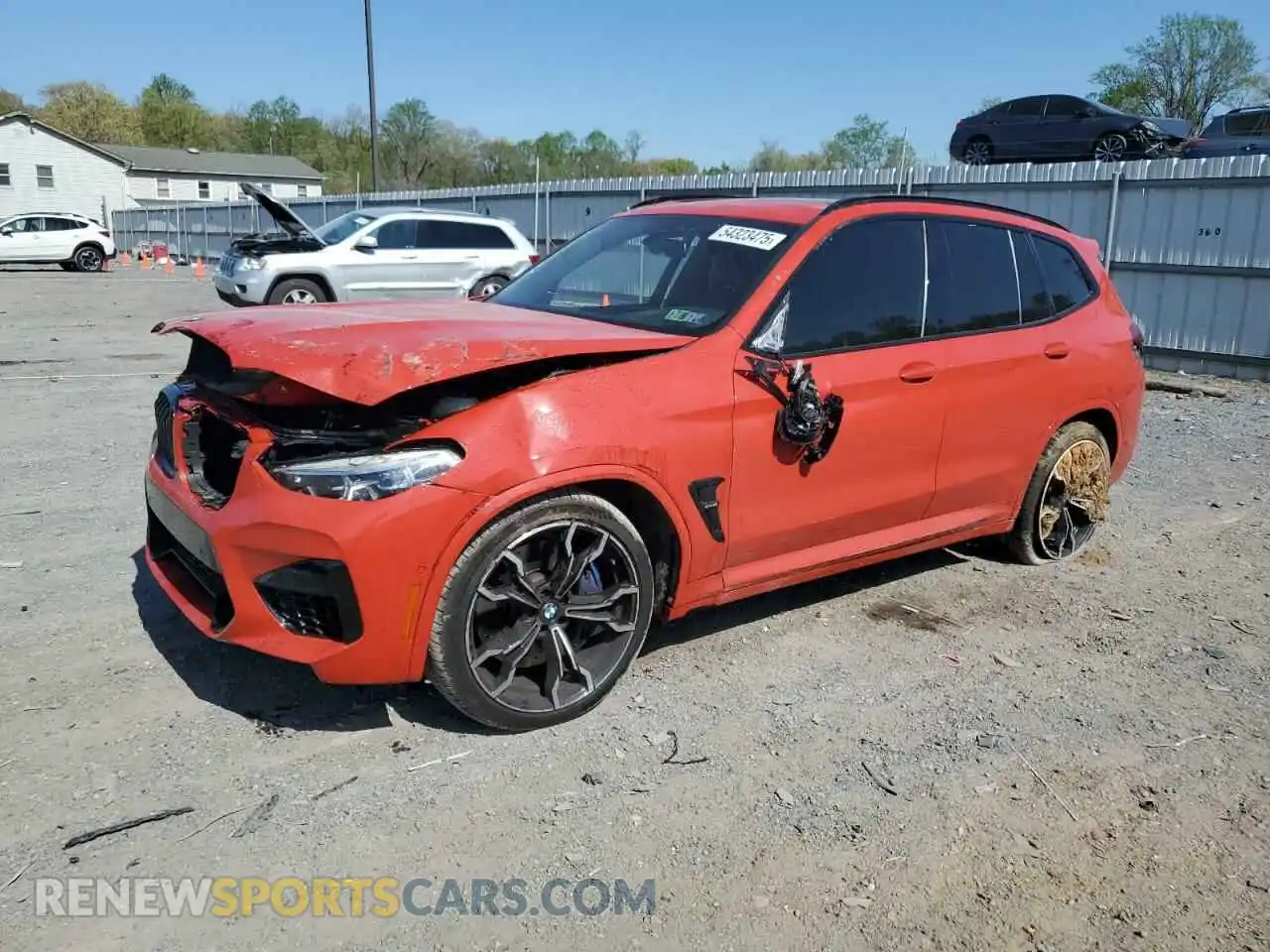 1 Photograph of a damaged car 5YMTS0C07M9G81496 BMW X3 2021