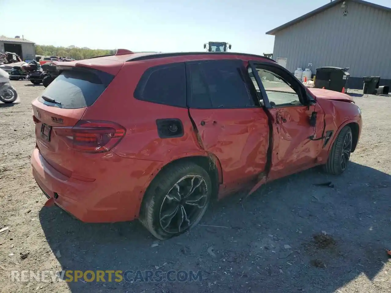 3 Photograph of a damaged car 5YMTS0C07M9G81496 BMW X3 2021