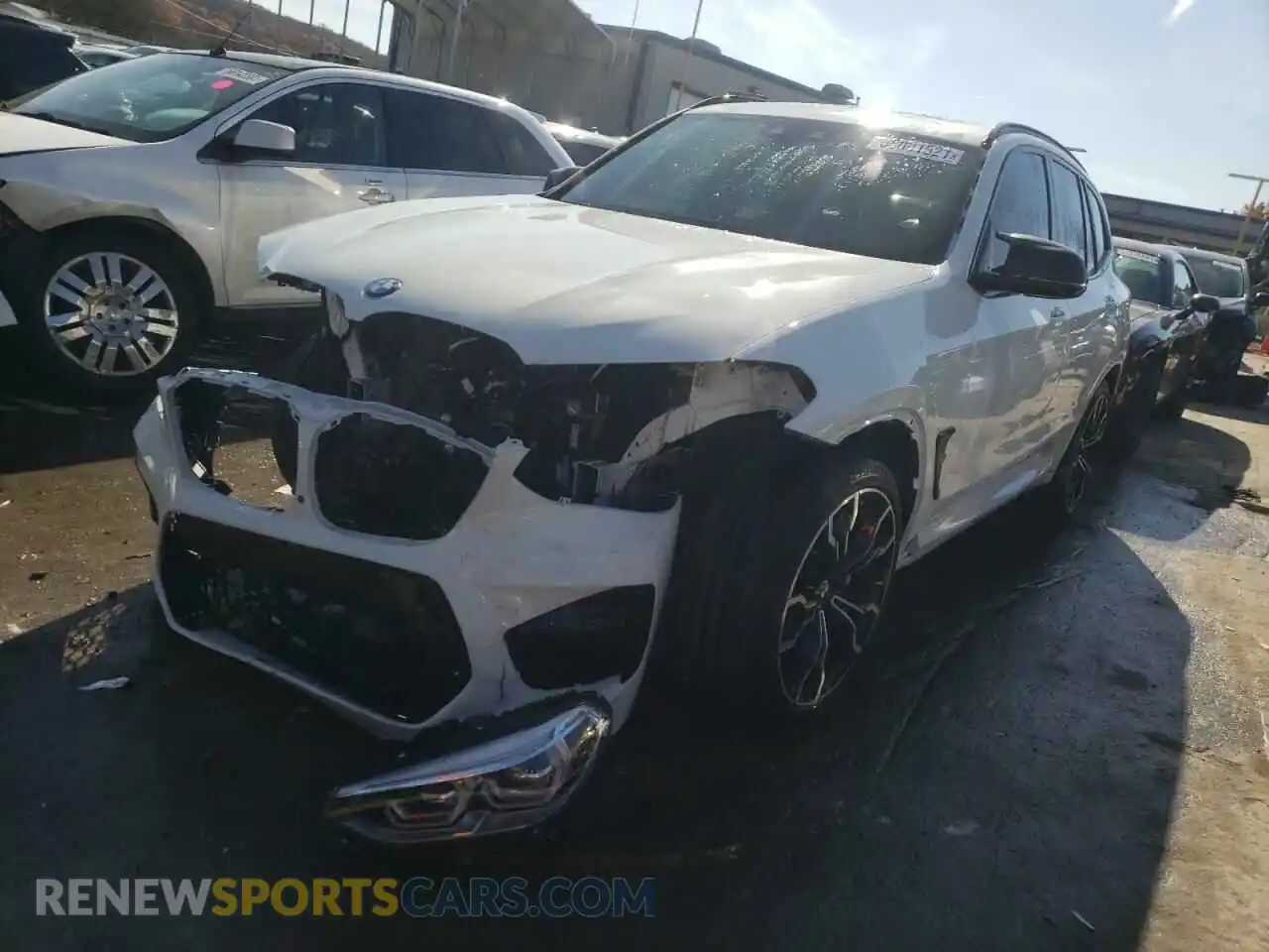 2 Photograph of a damaged car 5YMTS0C0XM9G28324 BMW X3 2021
