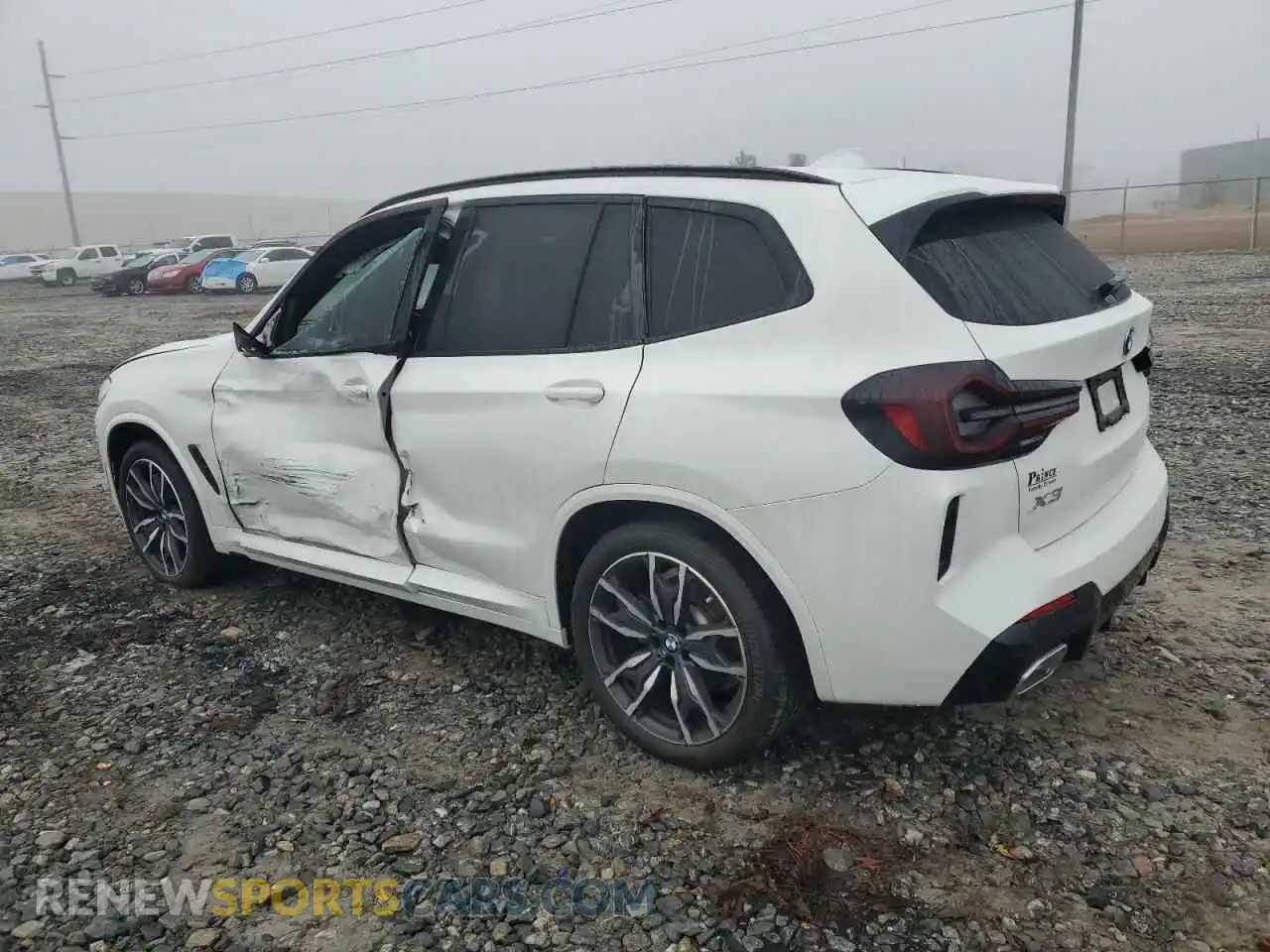 2 Photograph of a damaged car 5UX43DP00N9K73477 BMW X3 2022