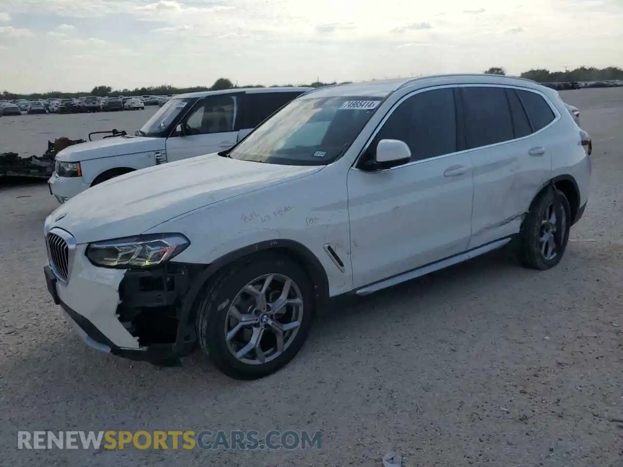 1 Фотография поврежденного автомобиля 5UX43DP00N9K80199 BMW X3 2022
