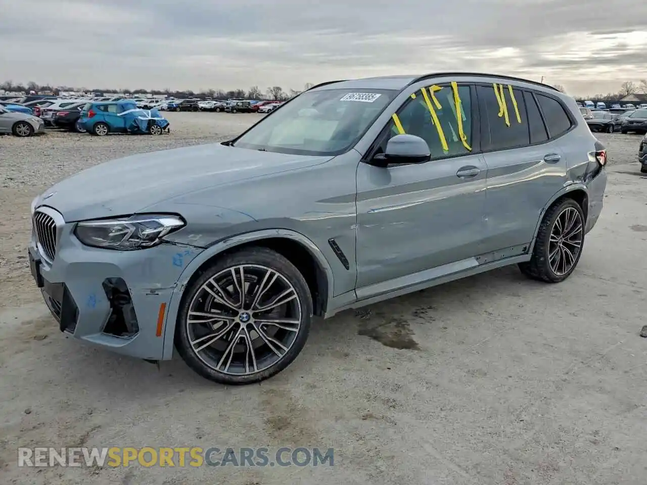 1 fotografías del automóvil dañado 5UX43DP00N9M71346 BMW X3 2022