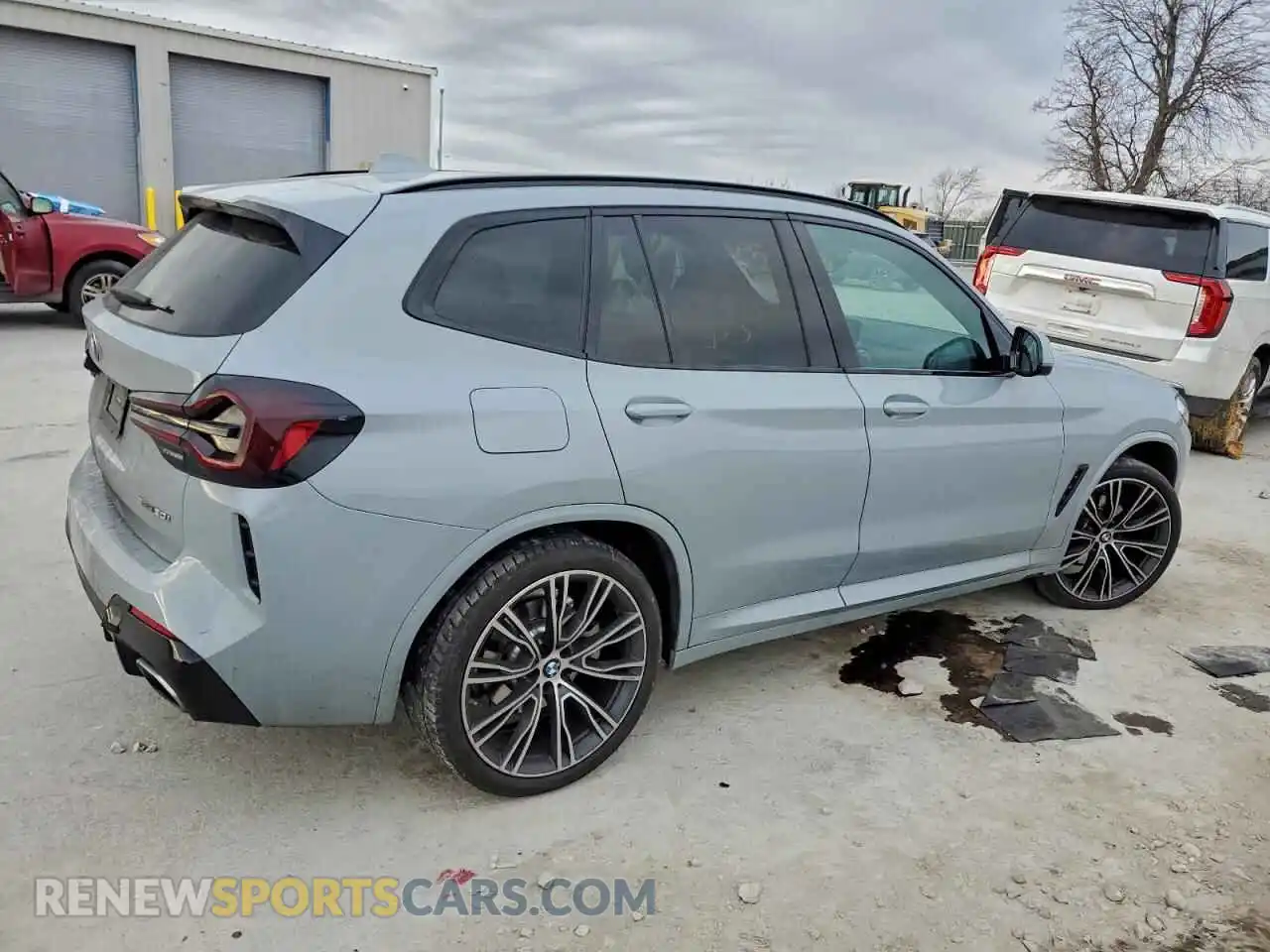 3 fotografías del automóvil dañado 5UX43DP00N9M71346 BMW X3 2022