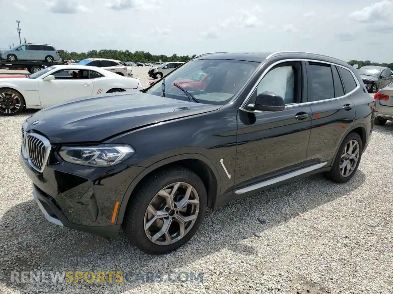 2 Фотография поврежденного автомобиля 5UX43DP01N9K81653 BMW X3 2022