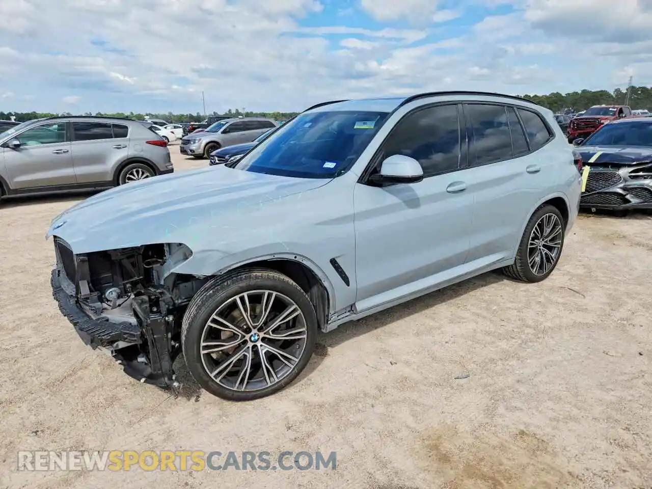 1 Фотография поврежденного автомобиля 5UX43DP01N9L01884 BMW X3 2022