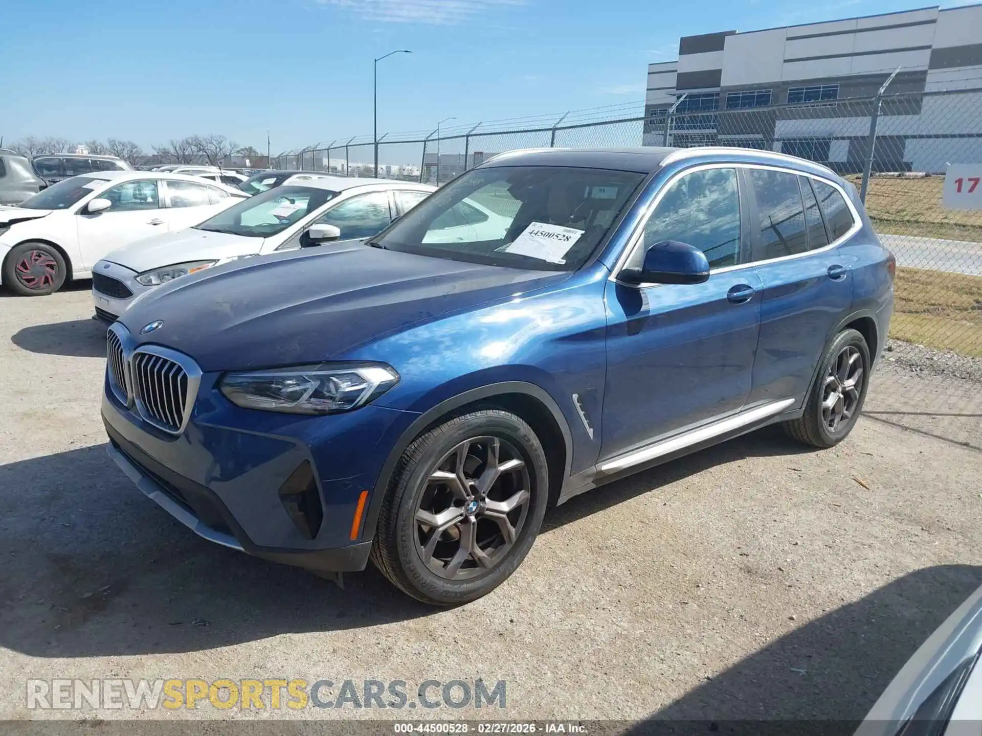 2 Photograph of a damaged car 5UX43DP01N9M30465 BMW X3 2022