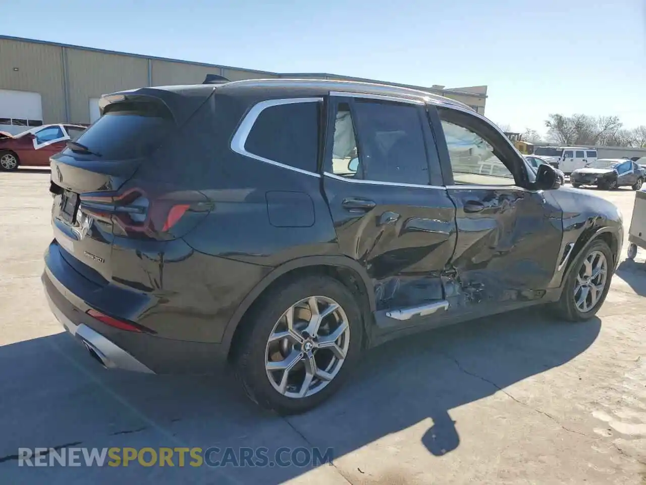 3 fotografías del automóvil dañado 5UX43DP03N9K85901 BMW X3 2022