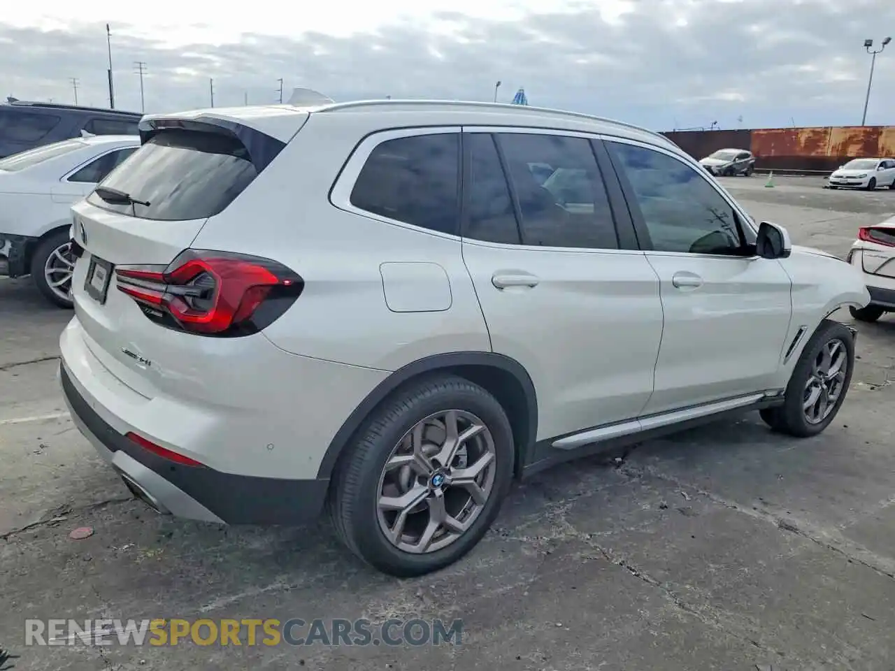 3 fotografías del automóvil dañado 5UX43DP04N9J01792 BMW X3 2022