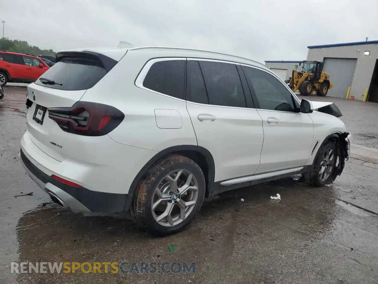 3 Photograph of a damaged car 5UX43DP05N9J74833 BMW X3 2022