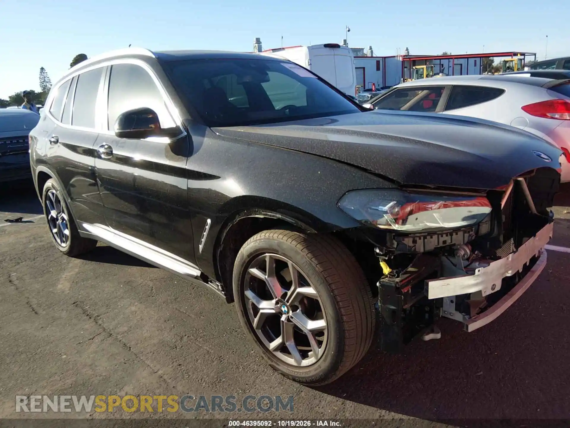 1 fotografías del automóvil dañado 5UX43DP05N9L29056 BMW X3 2022