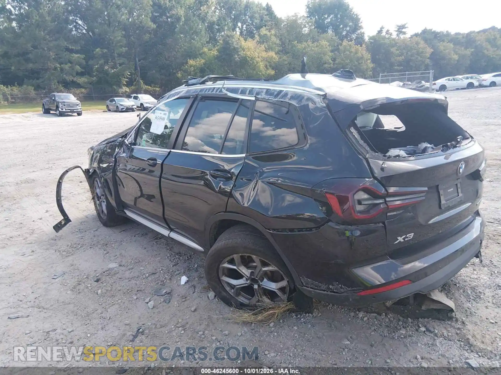 3 fotografías del automóvil dañado 5UX43DP05N9L35665 BMW X3 2022