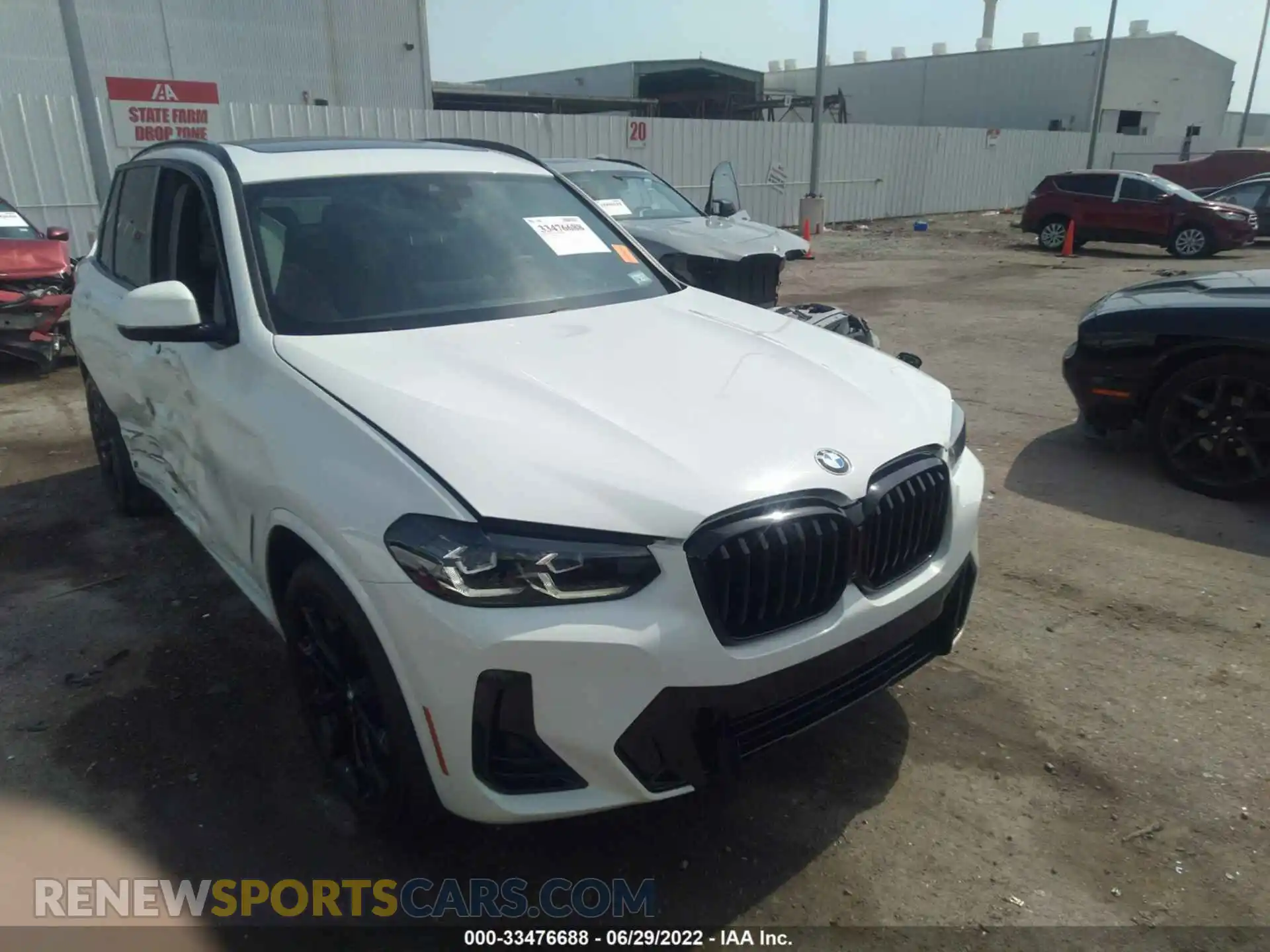 1 Фотография поврежденного автомобиля 5UX43DP06N9J81211 BMW X3 2022