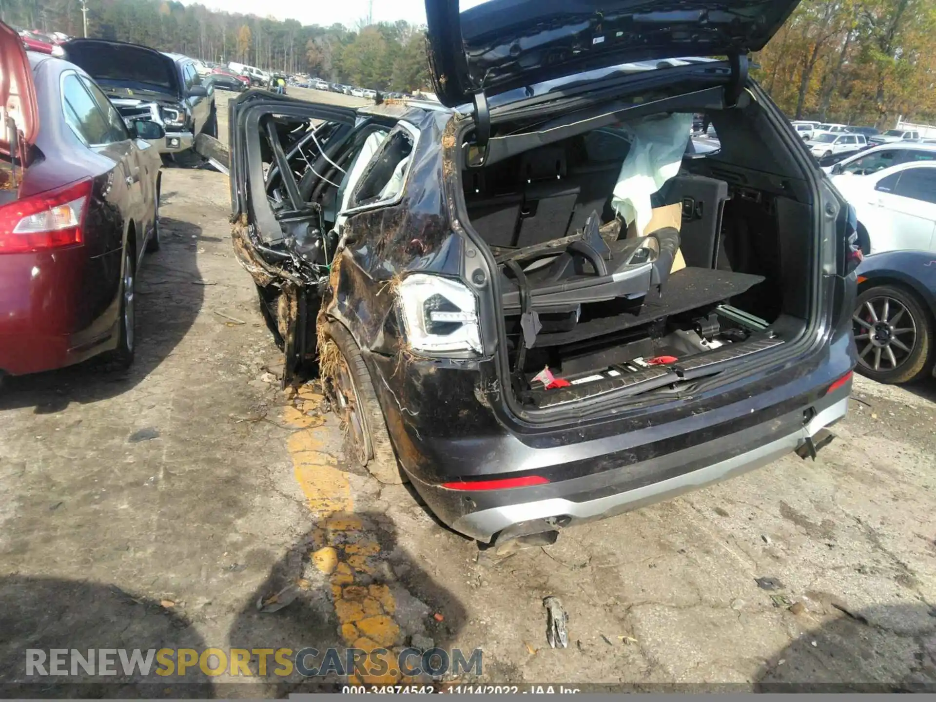 3 fotografías del automóvil dañado 5UX43DP06N9K64251 BMW X3 2022