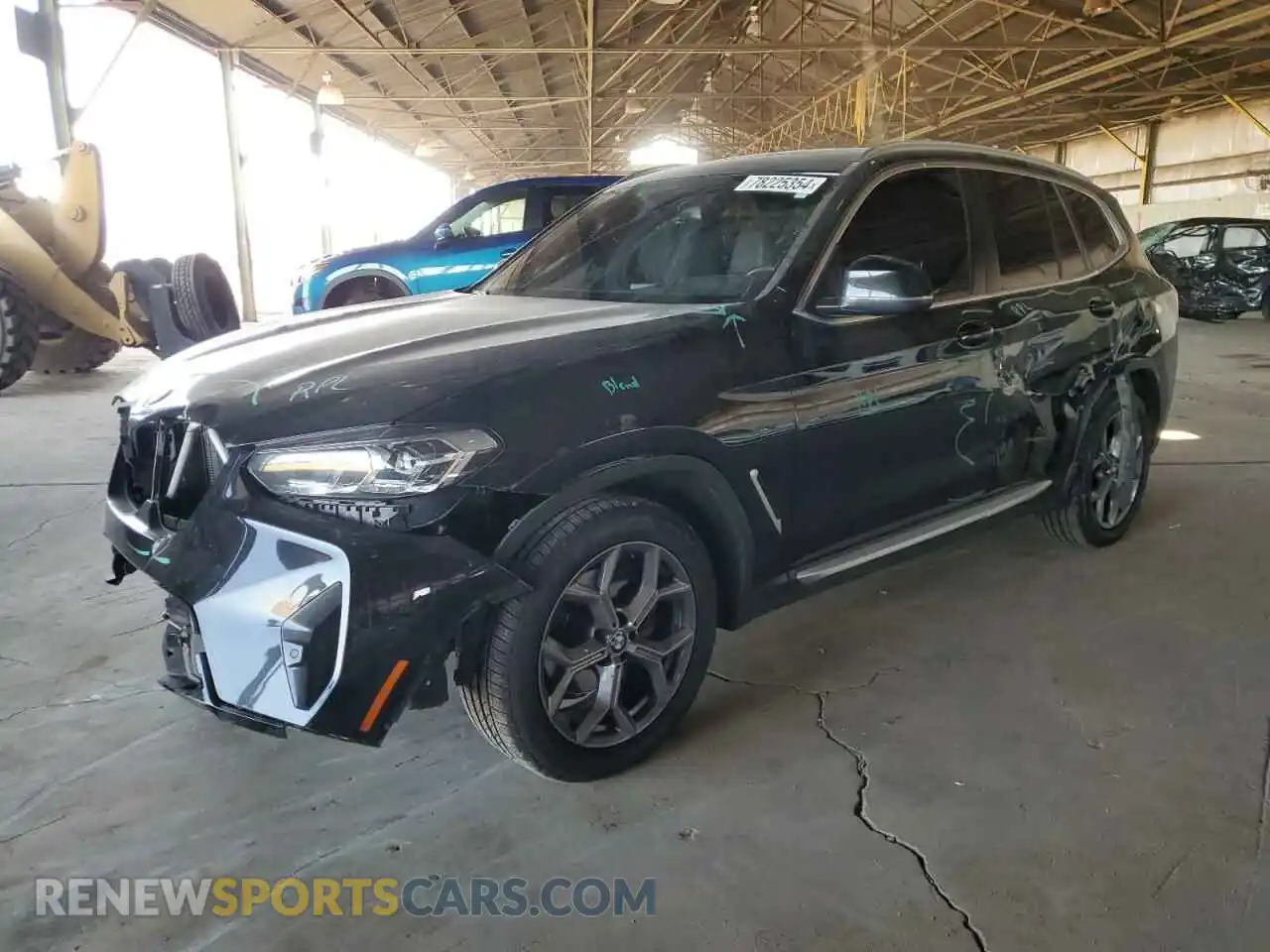 1 Фотография поврежденного автомобиля 5UX43DP07N9N17982 BMW X3 2022