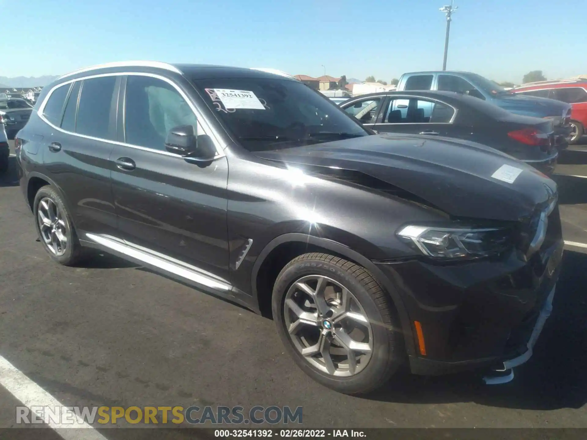 1 Фотография поврежденного автомобиля 5UX43DP08N9K14600 BMW X3 2022