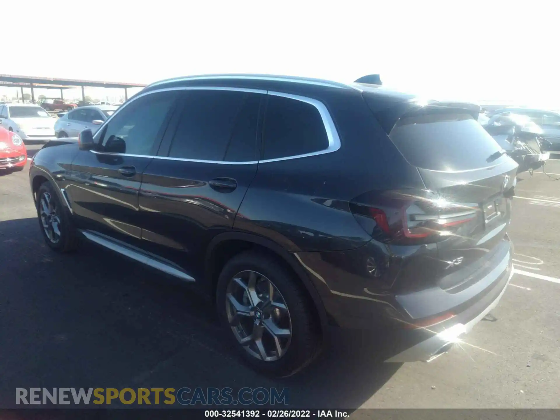 3 Фотография поврежденного автомобиля 5UX43DP08N9K14600 BMW X3 2022