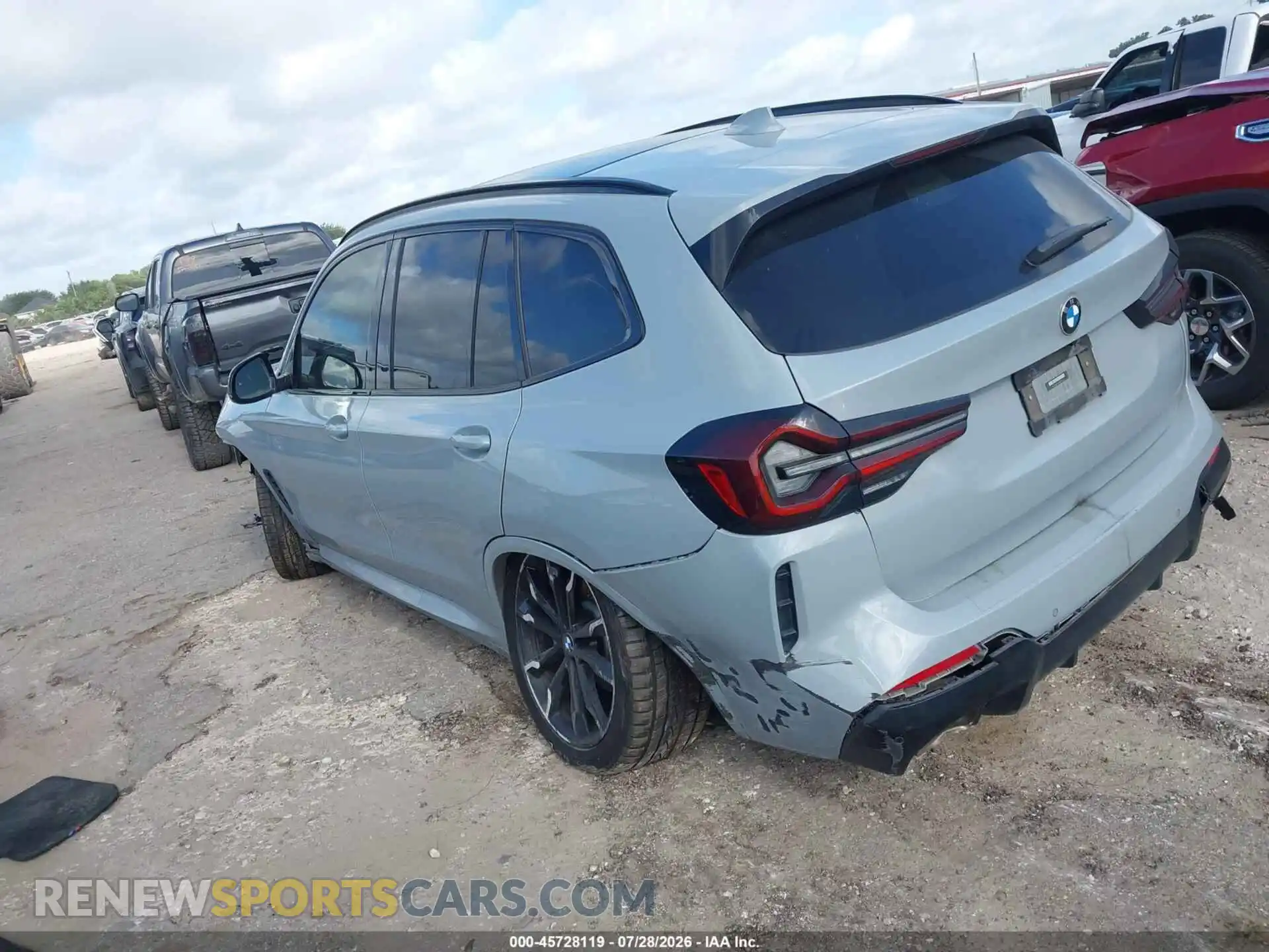 3 Фотография поврежденного автомобиля 5UX43DP08N9K84937 BMW X3 2022