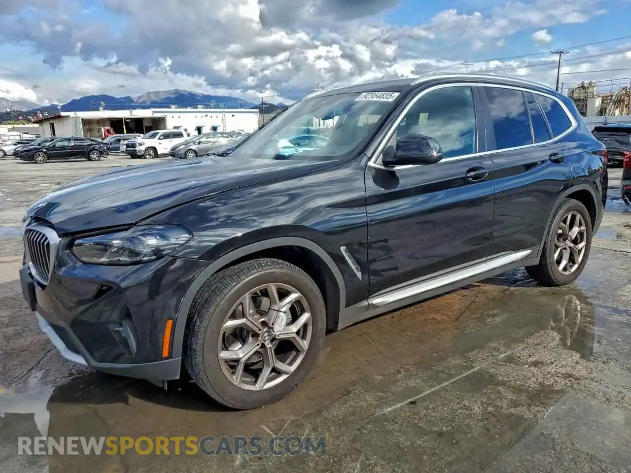 1 Photograph of a damaged car 5UX43DP09N9L47348 BMW X3 2022